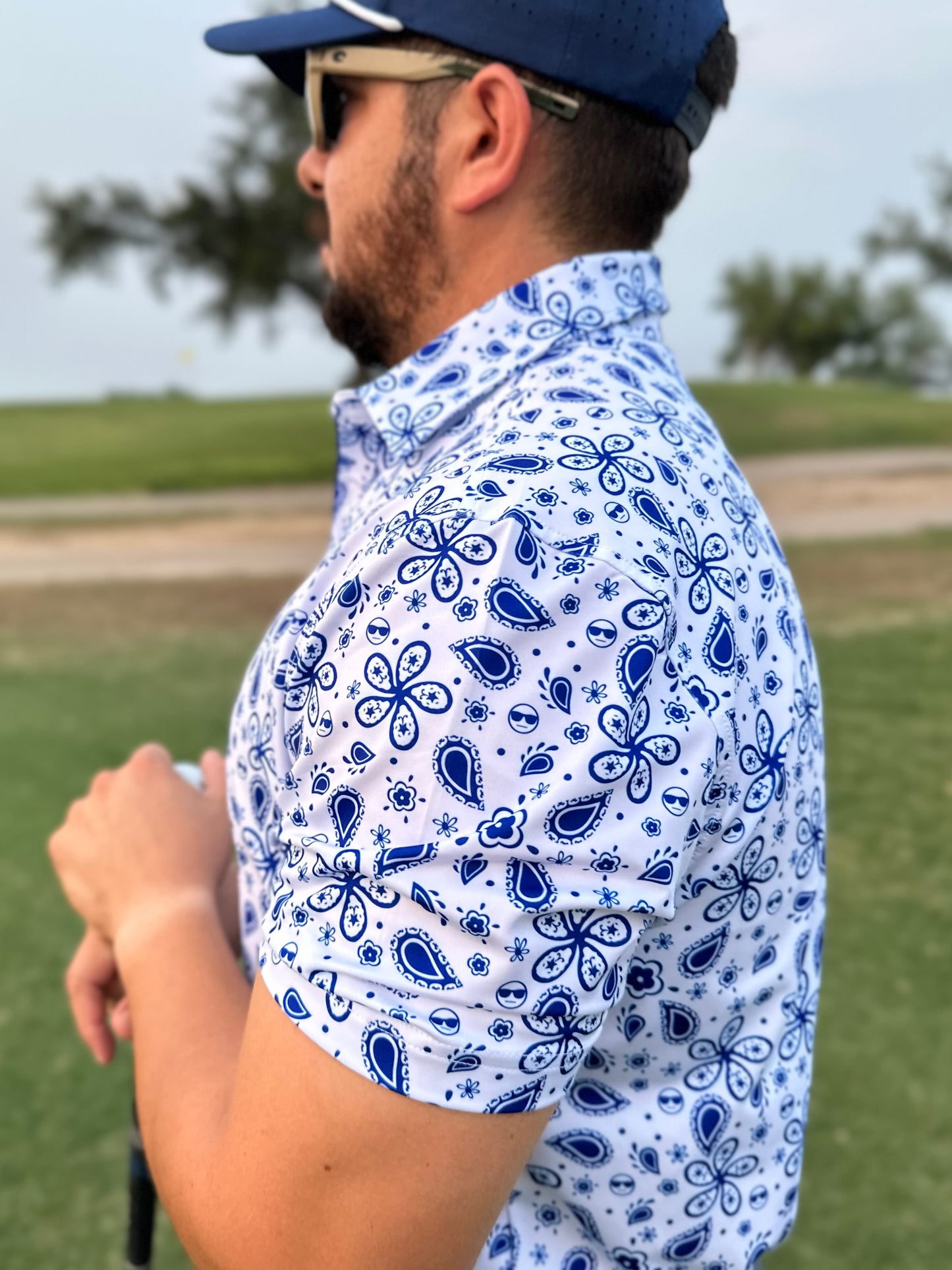 Blue Paisley
