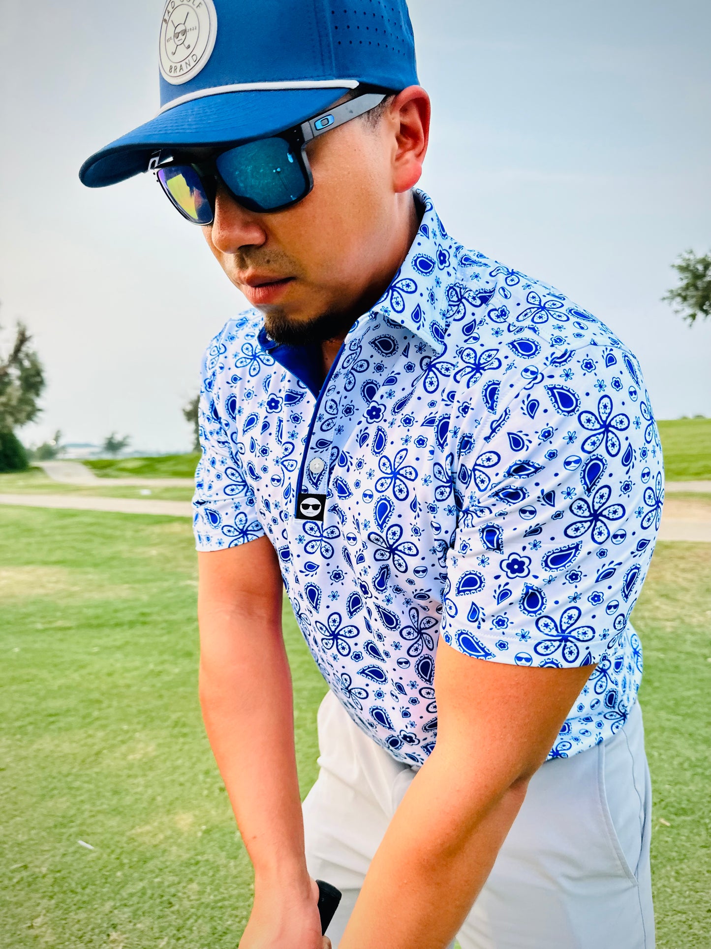 Blue Paisley
