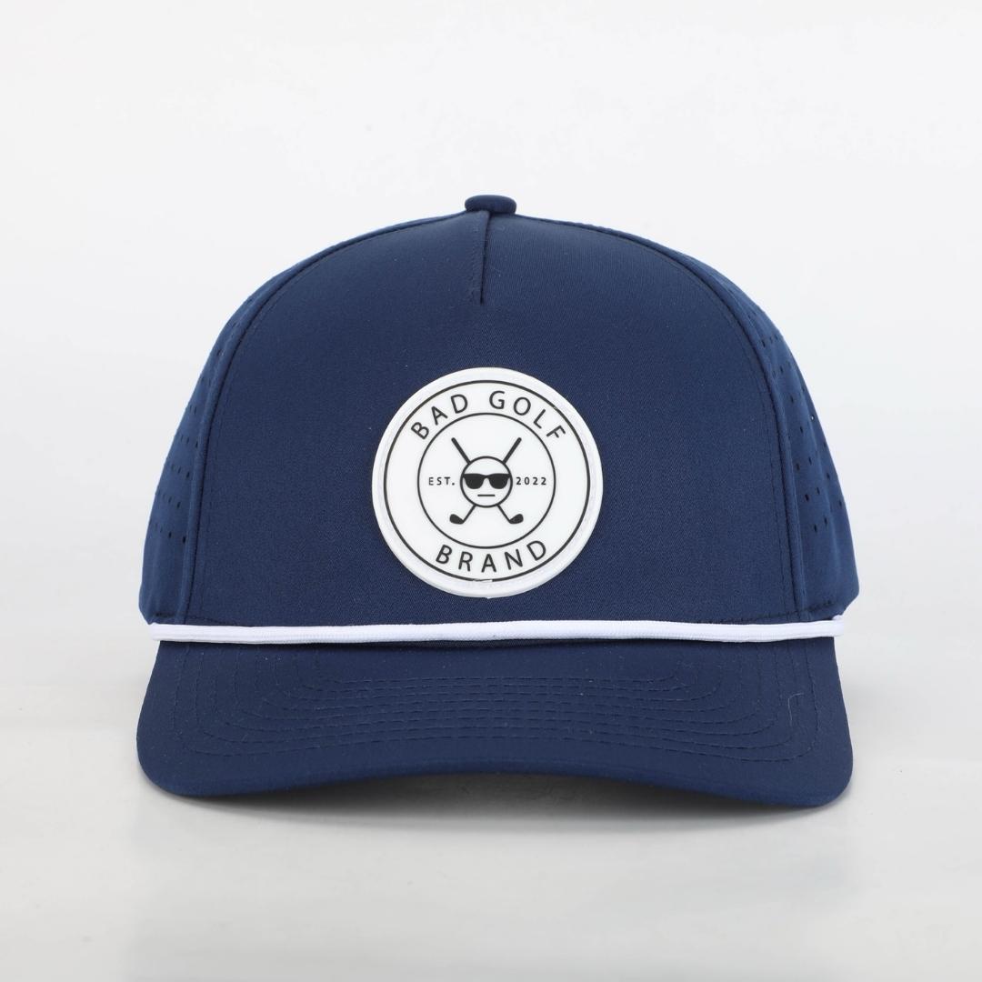 Classic Patch Hat | Navy Patch Hat | BAD GOLF BRAND