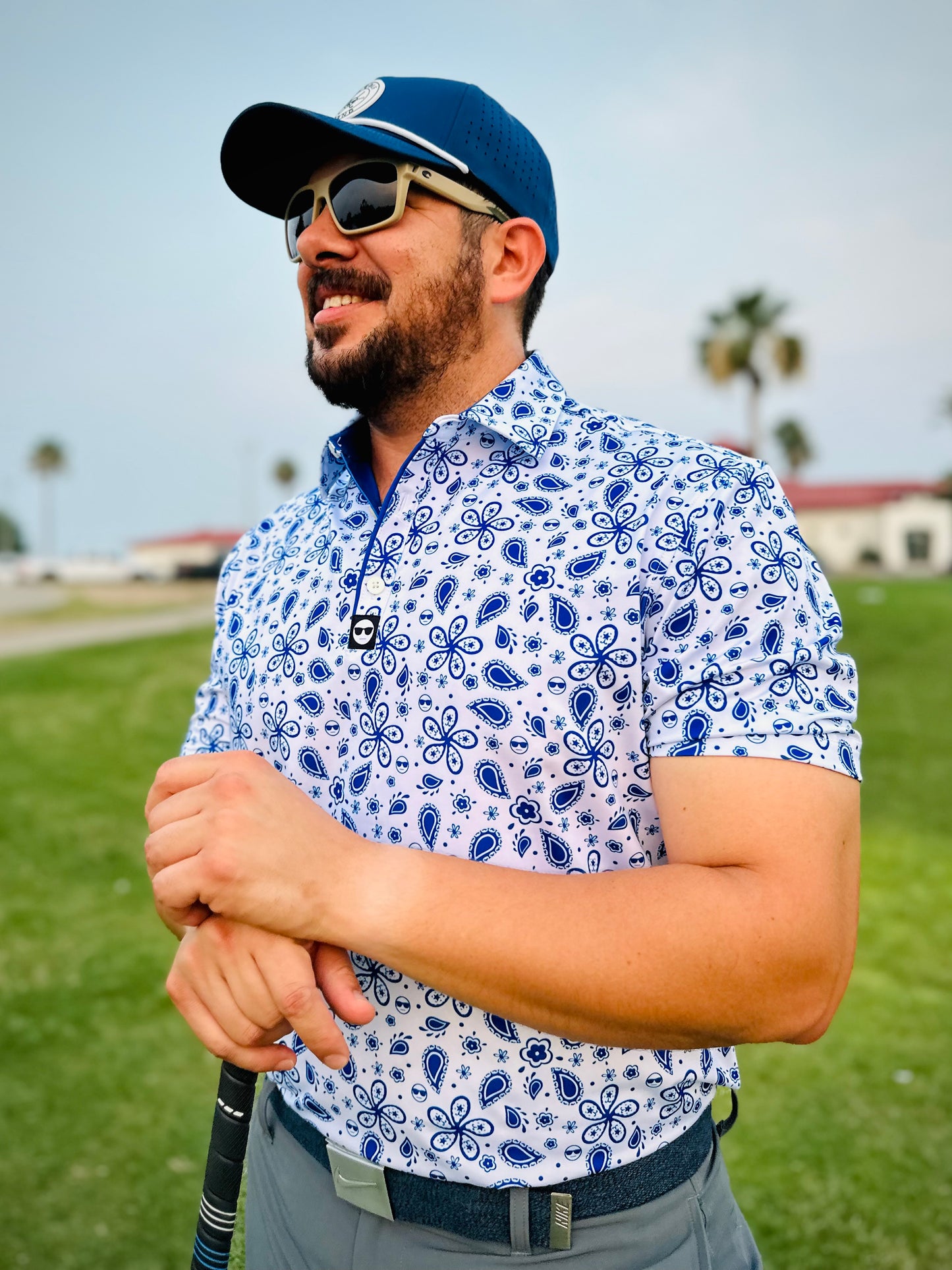 Blue Paisley