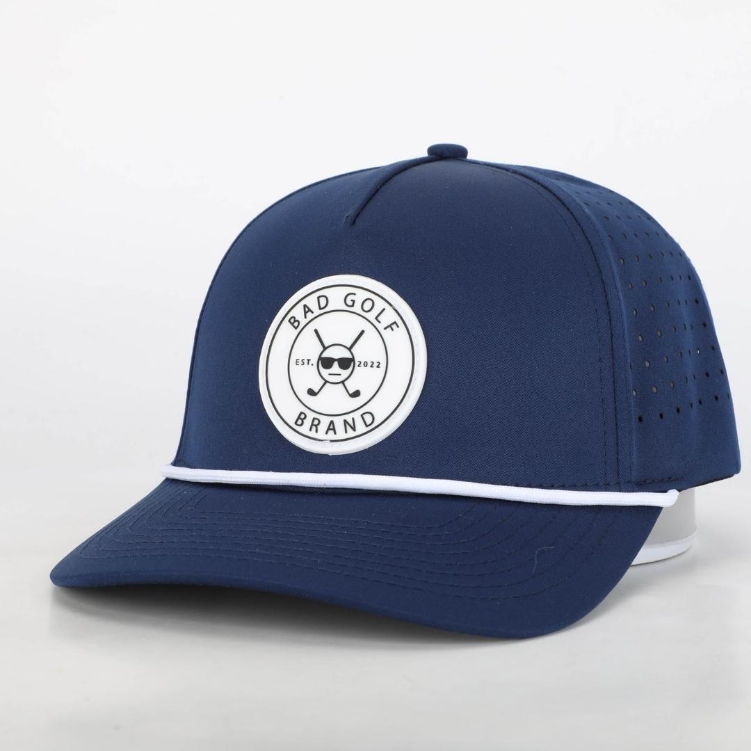 Classic Patch Hat Navy Patch Hat BAD GOLF BRAND BAD GOLF BRAND