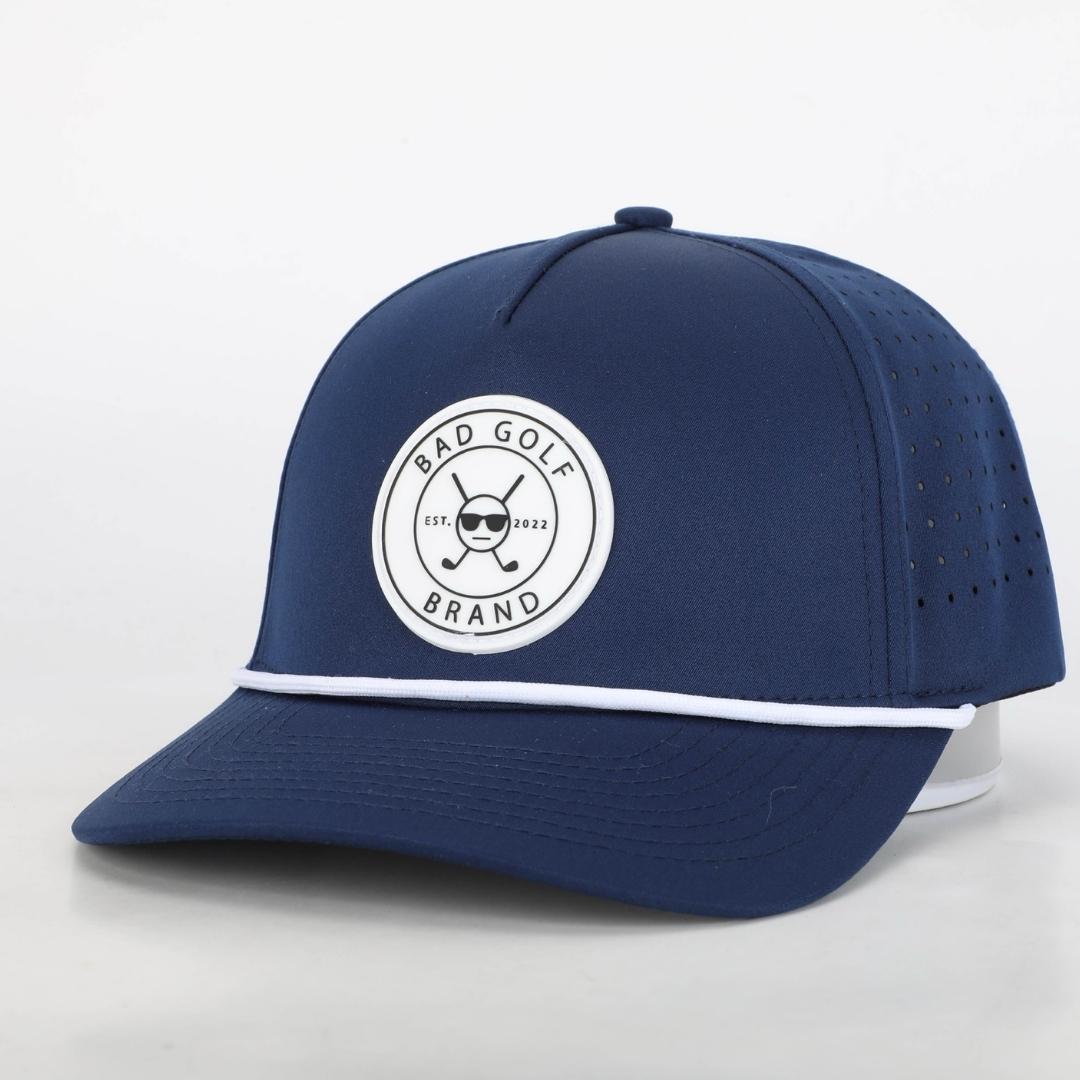 Classic Patch Hat | Navy Patch Hat | BAD GOLF BRAND