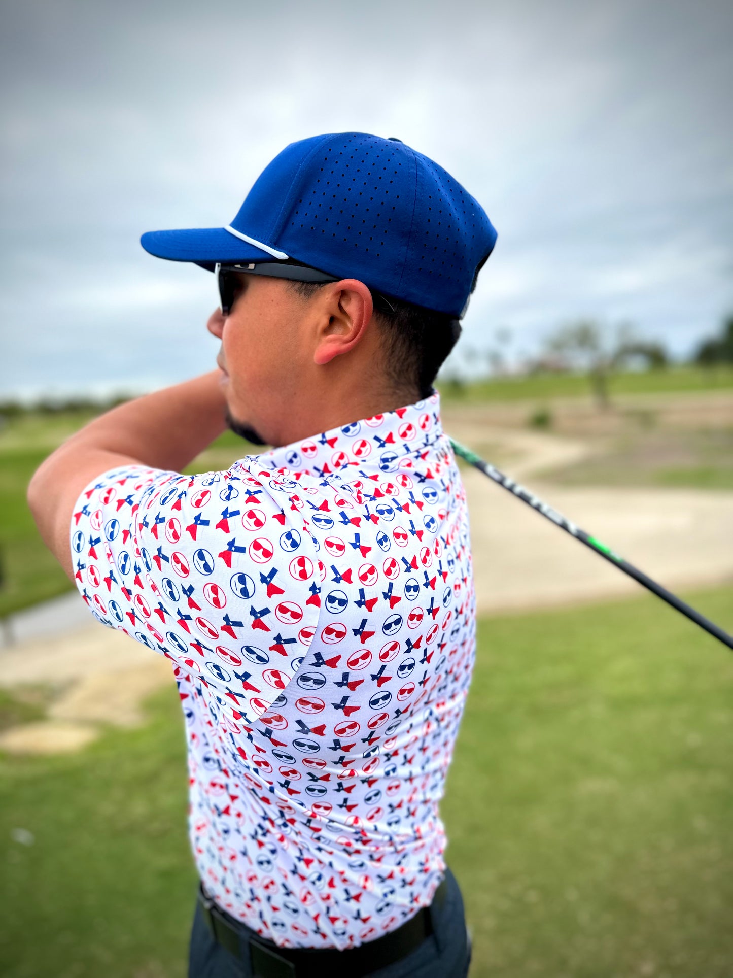 Spandex Big Tex Shirt | Big Tex Polo | BAD GOLF BRAND