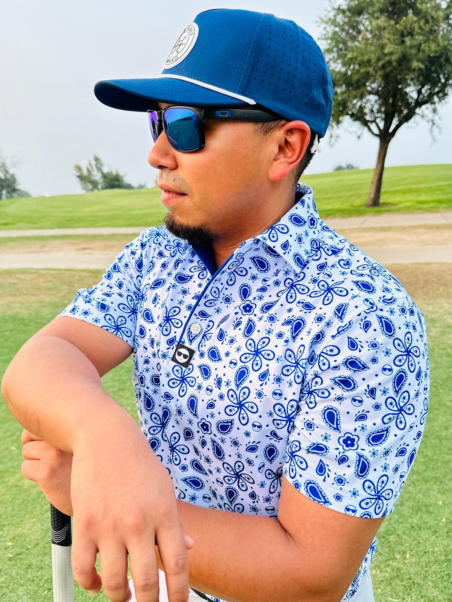 Blue Paisley
