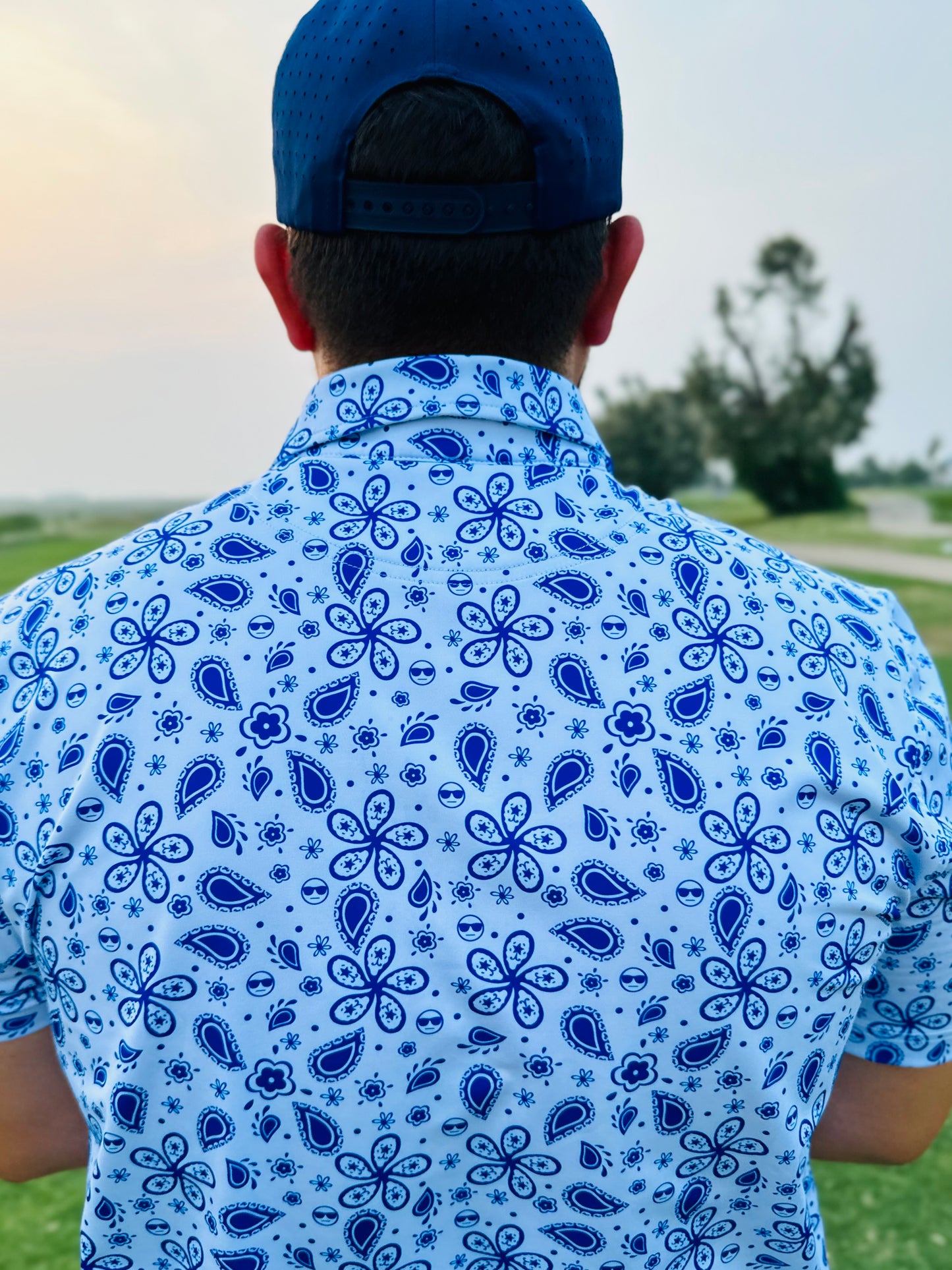 Blue Paisley