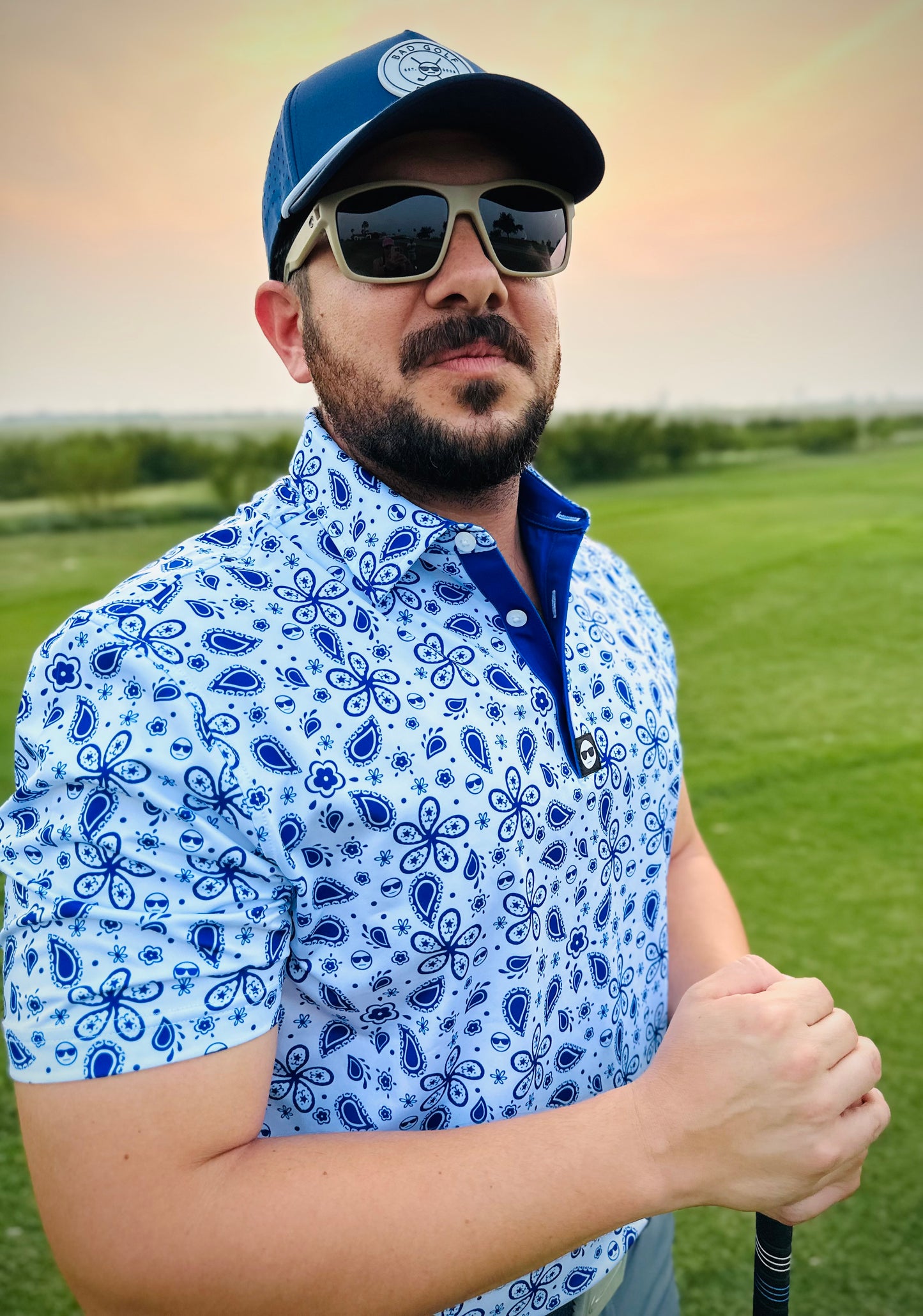 Blue Paisley
