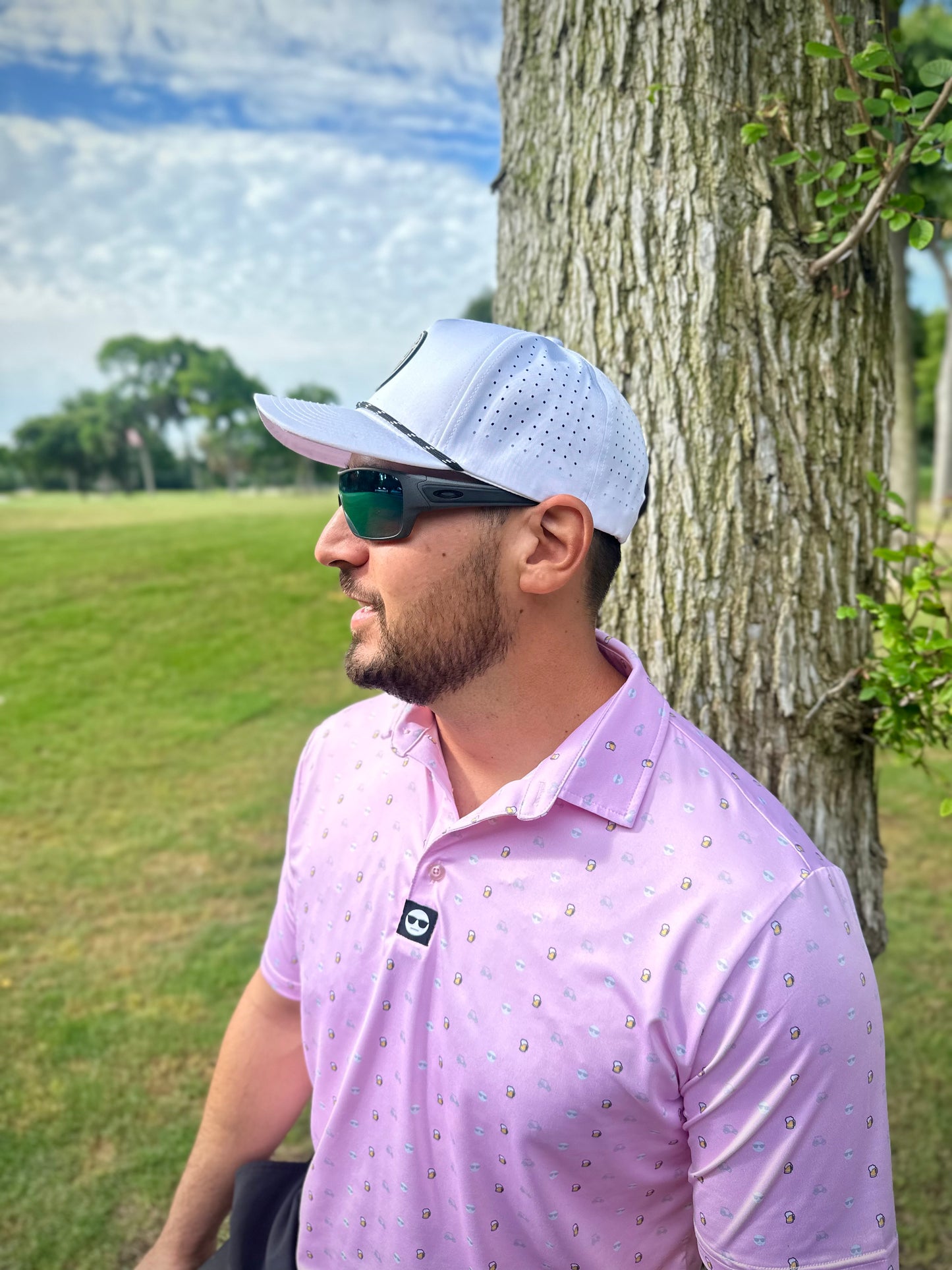Pink Brew - Athletic Fit Polo
