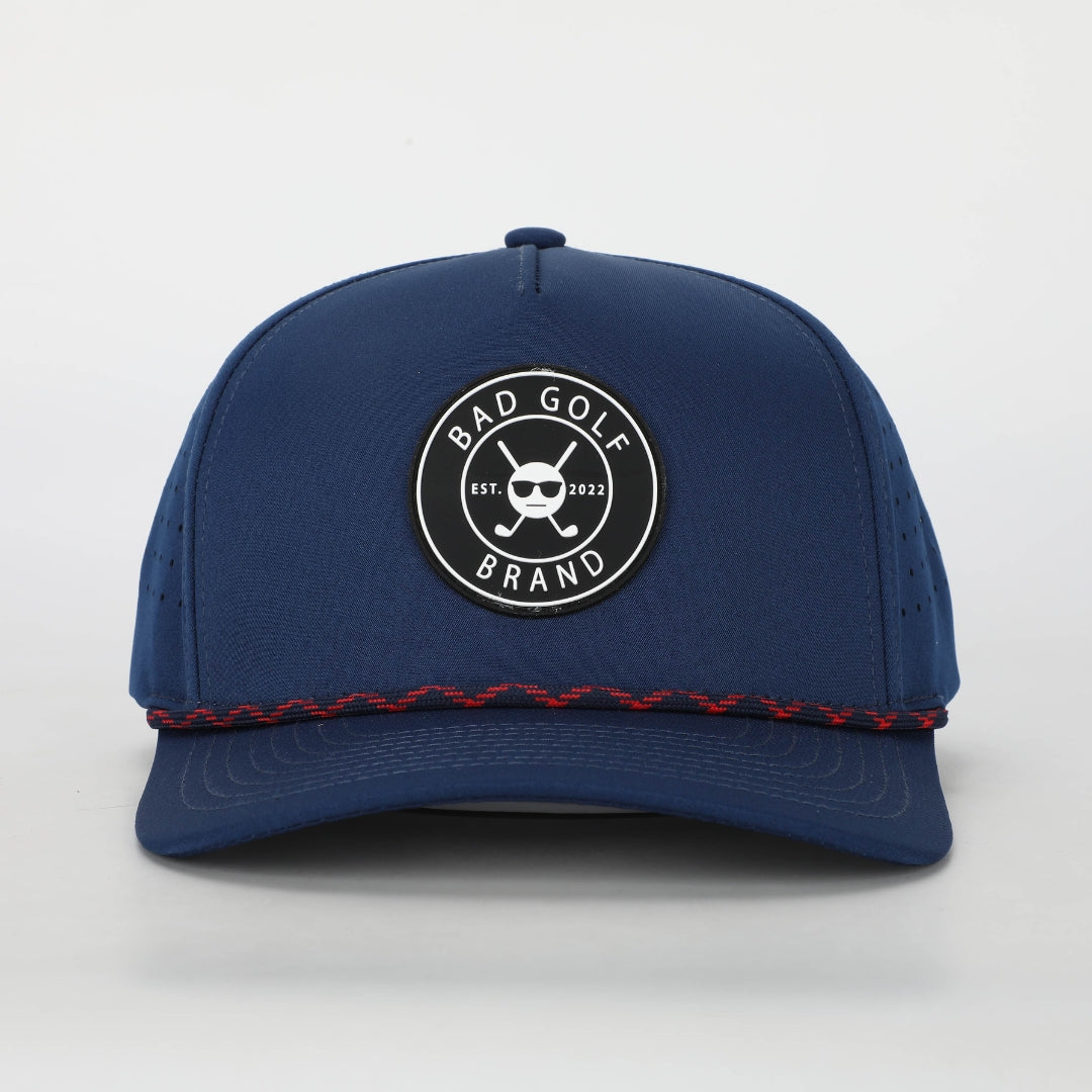 Navy Blue Hat | Navy Blue Baseball Hat | BAD GOLF BRAND