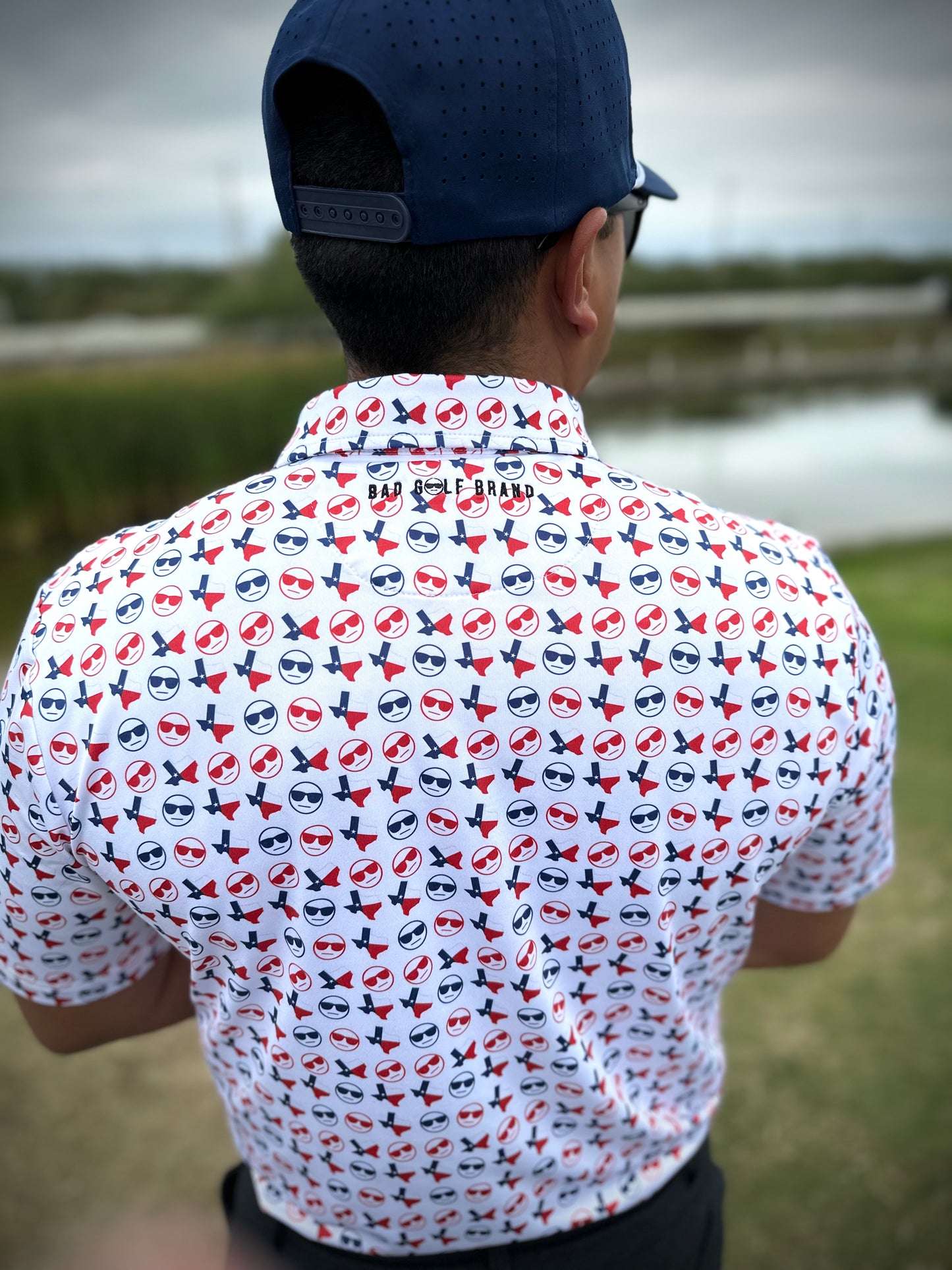 Spandex Big Tex Shirt | Big Tex Polo | BAD GOLF BRAND