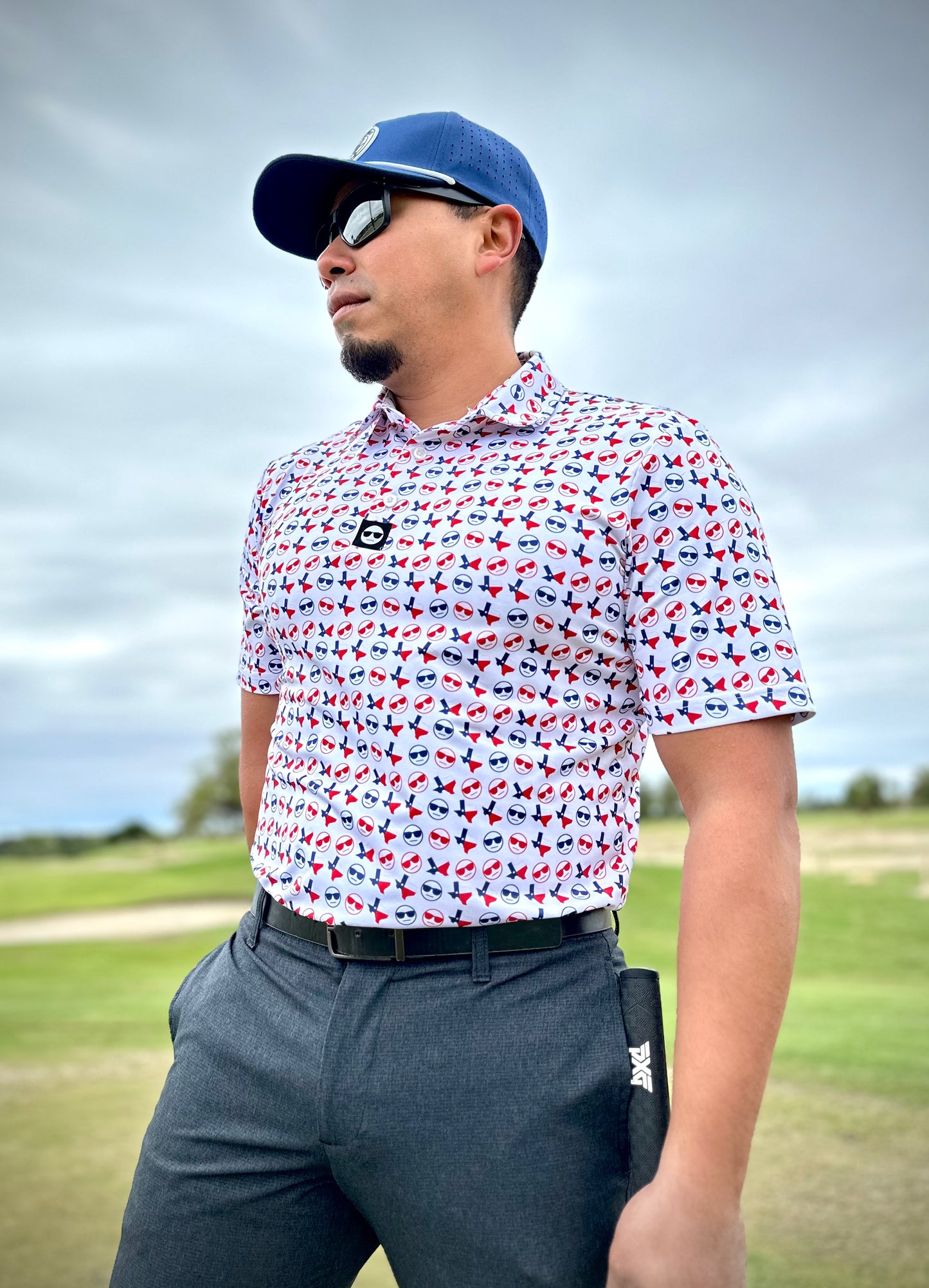 Spandex Big Tex Shirt | Big Tex Polo | BAD GOLF BRAND