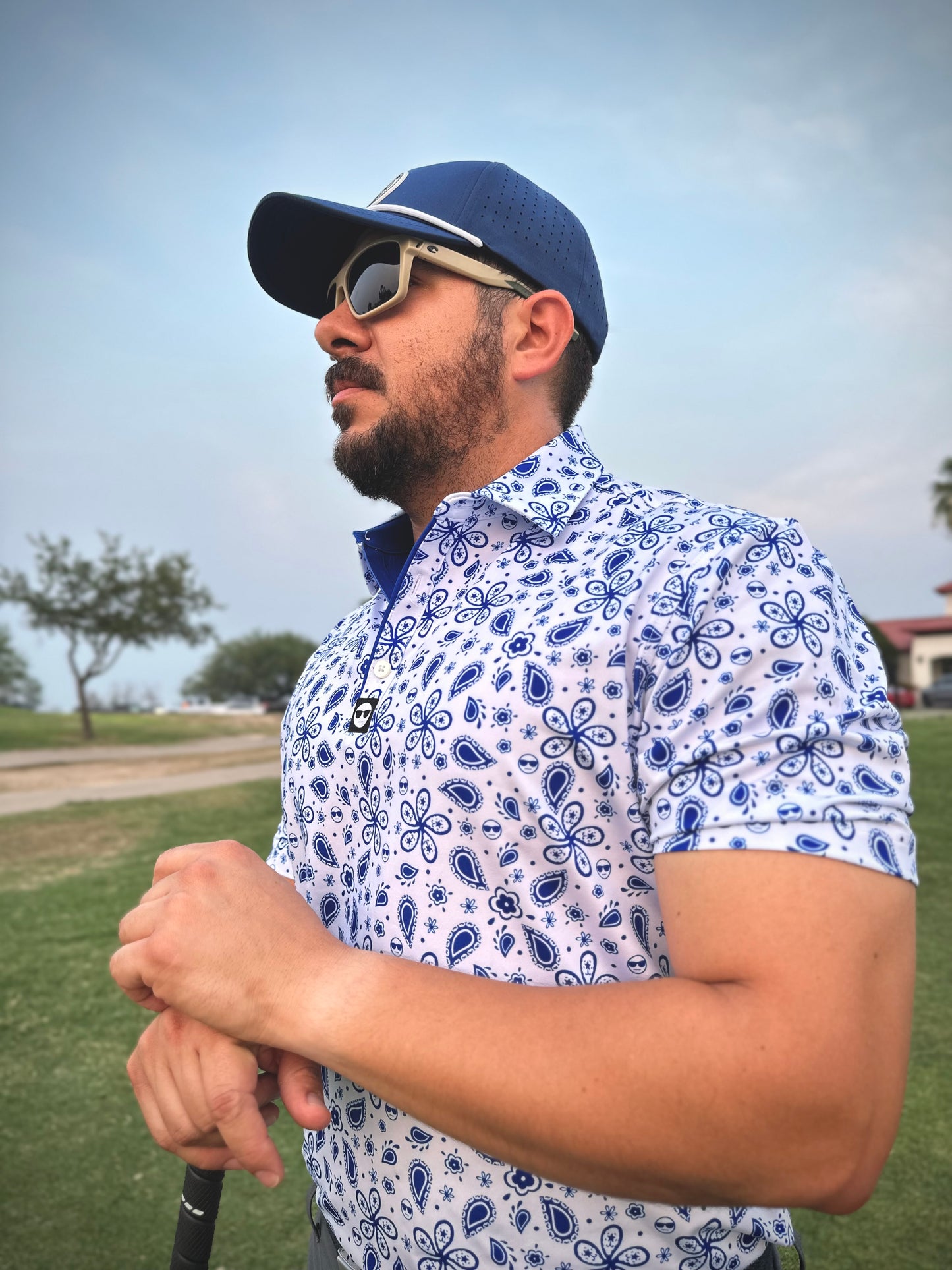 Blue Paisley