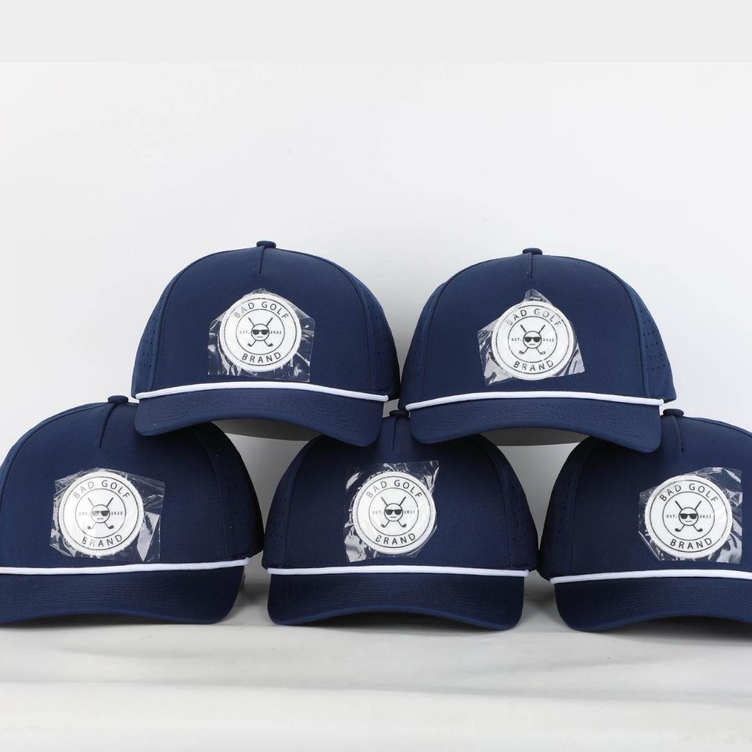 Classic Patch Hat | Navy Patch Hat | BAD GOLF BRAND