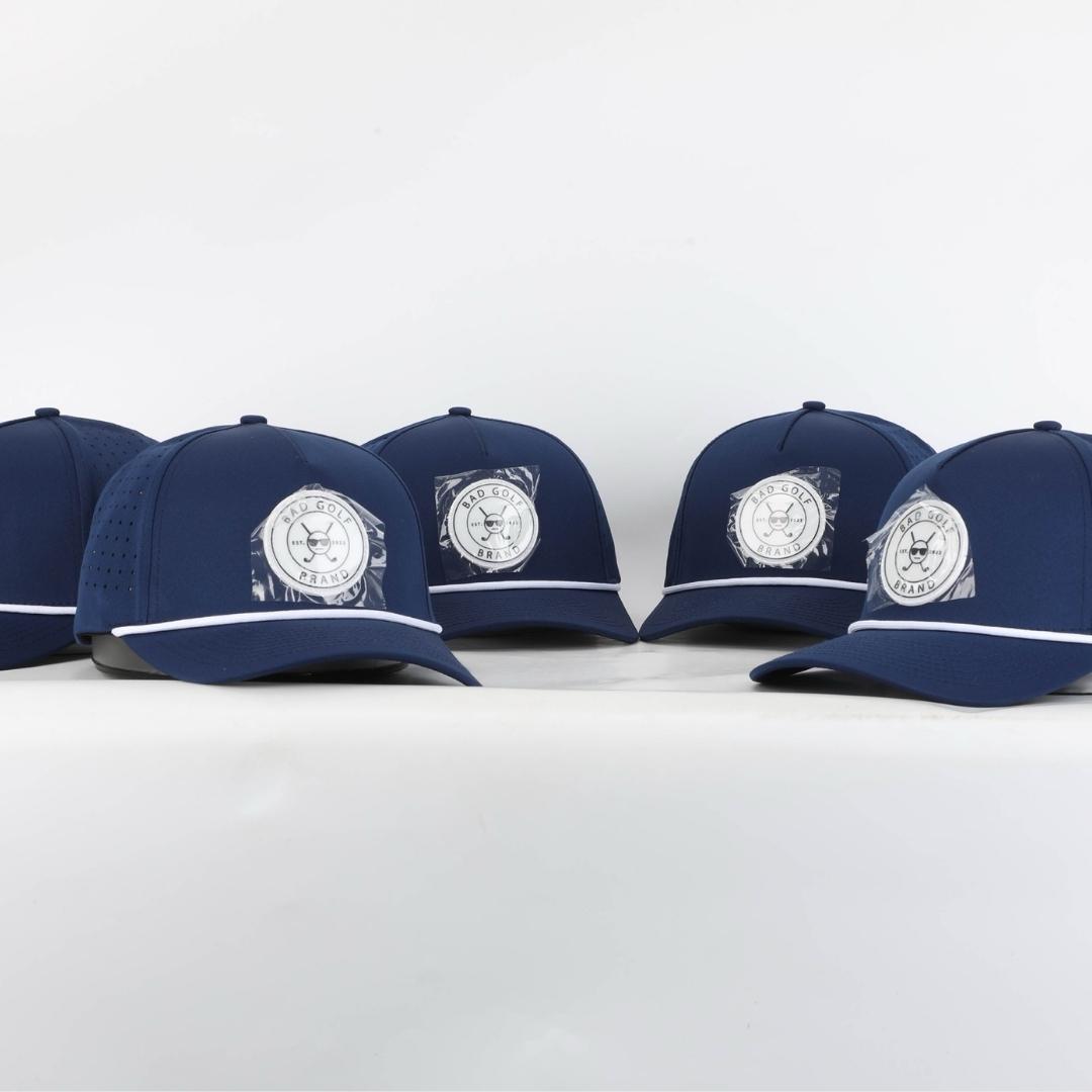 Classic Patch Hat | Navy Patch Hat | BAD GOLF BRAND