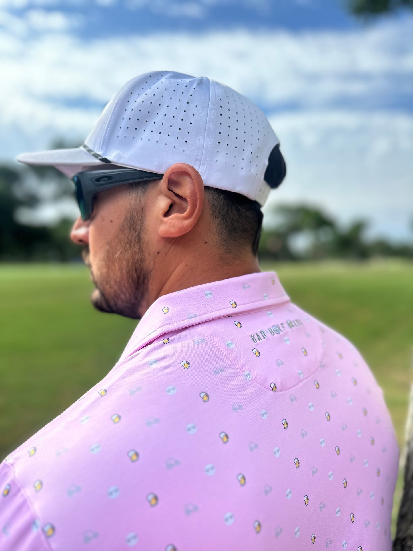 Pink Brew - Athletic Fit Polo