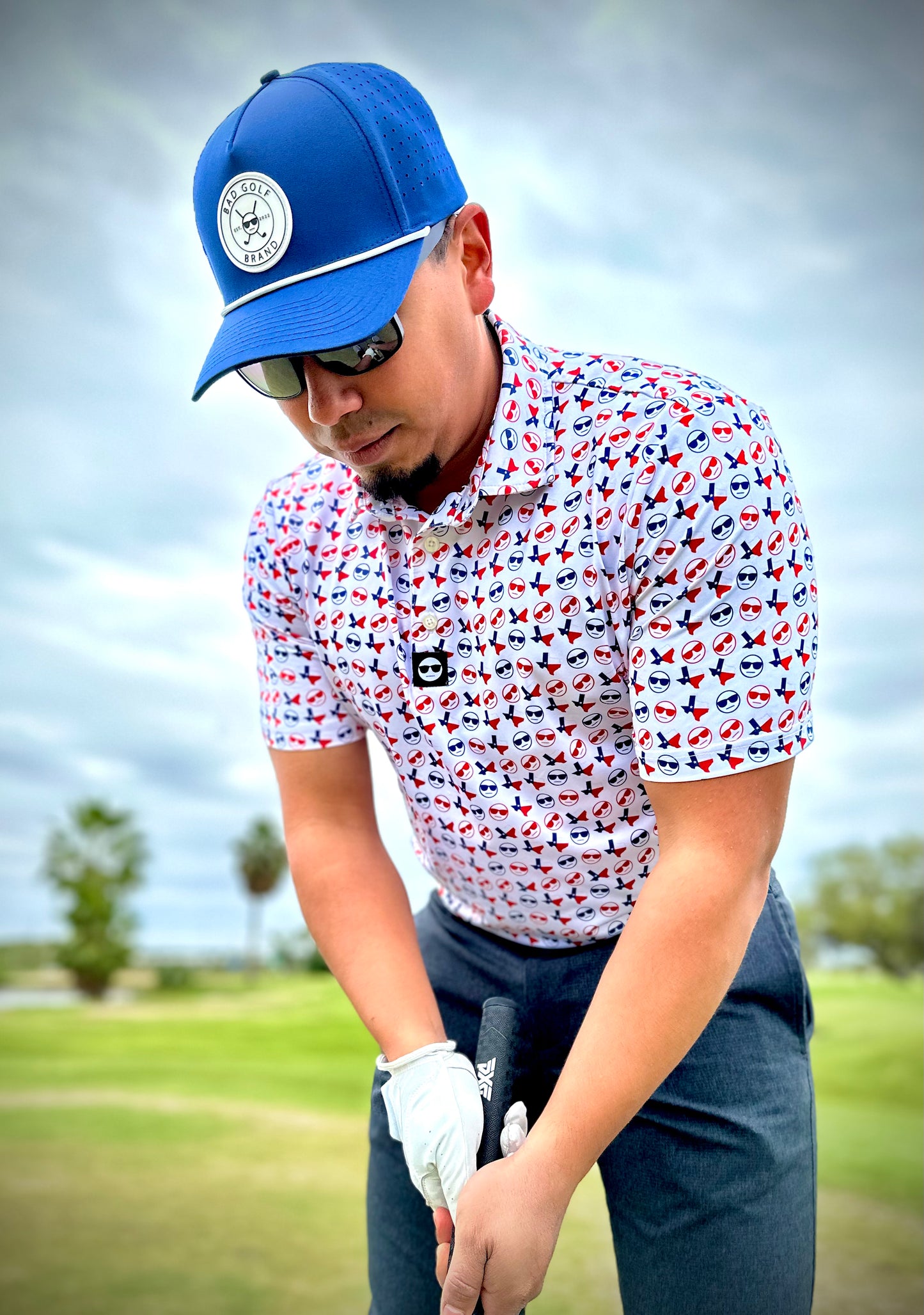 Classic Patch Hat | Navy Patch Hat | BAD GOLF BRAND