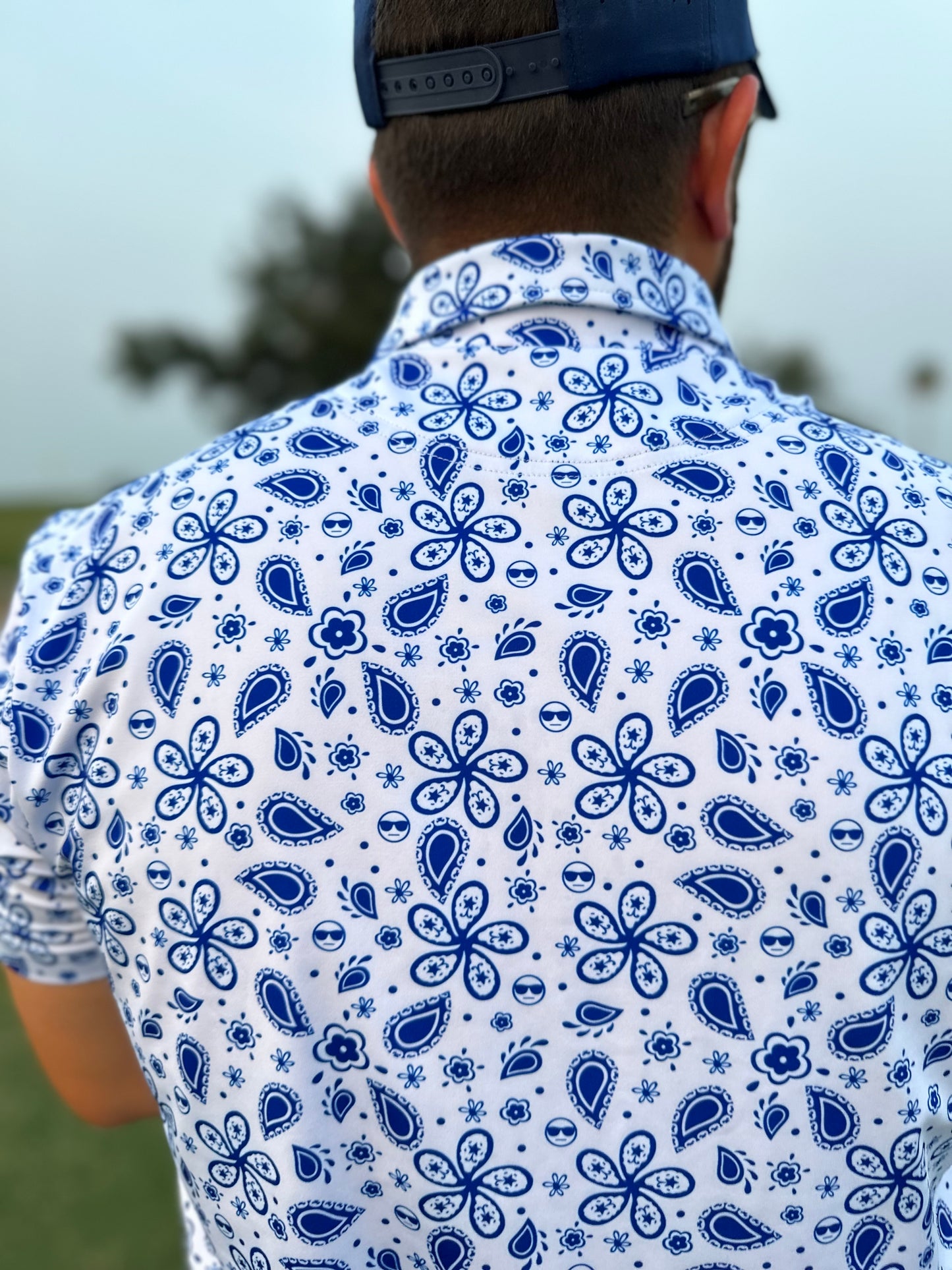 Blue Paisley