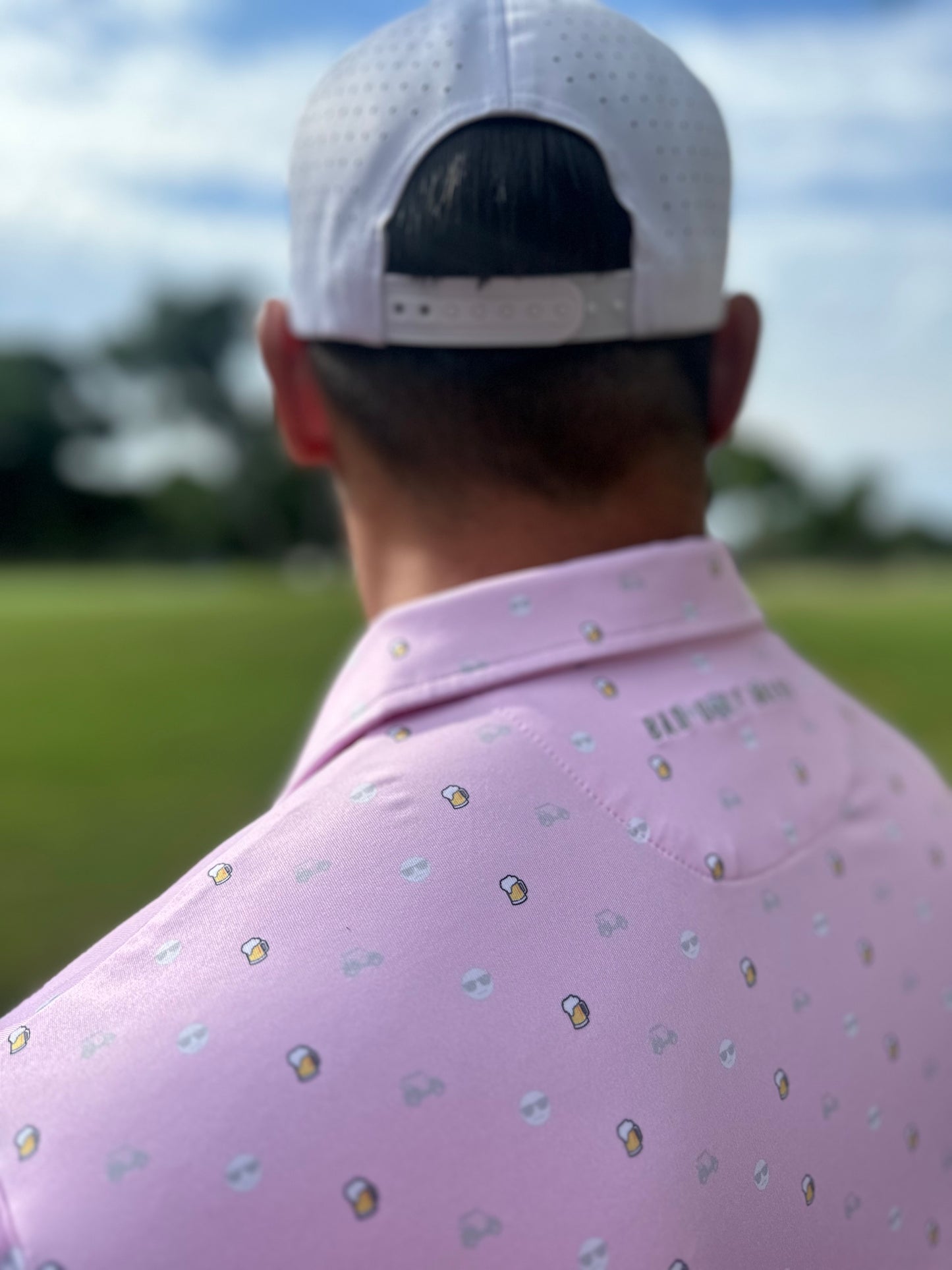 Pink Brew - Athletic Fit Polo