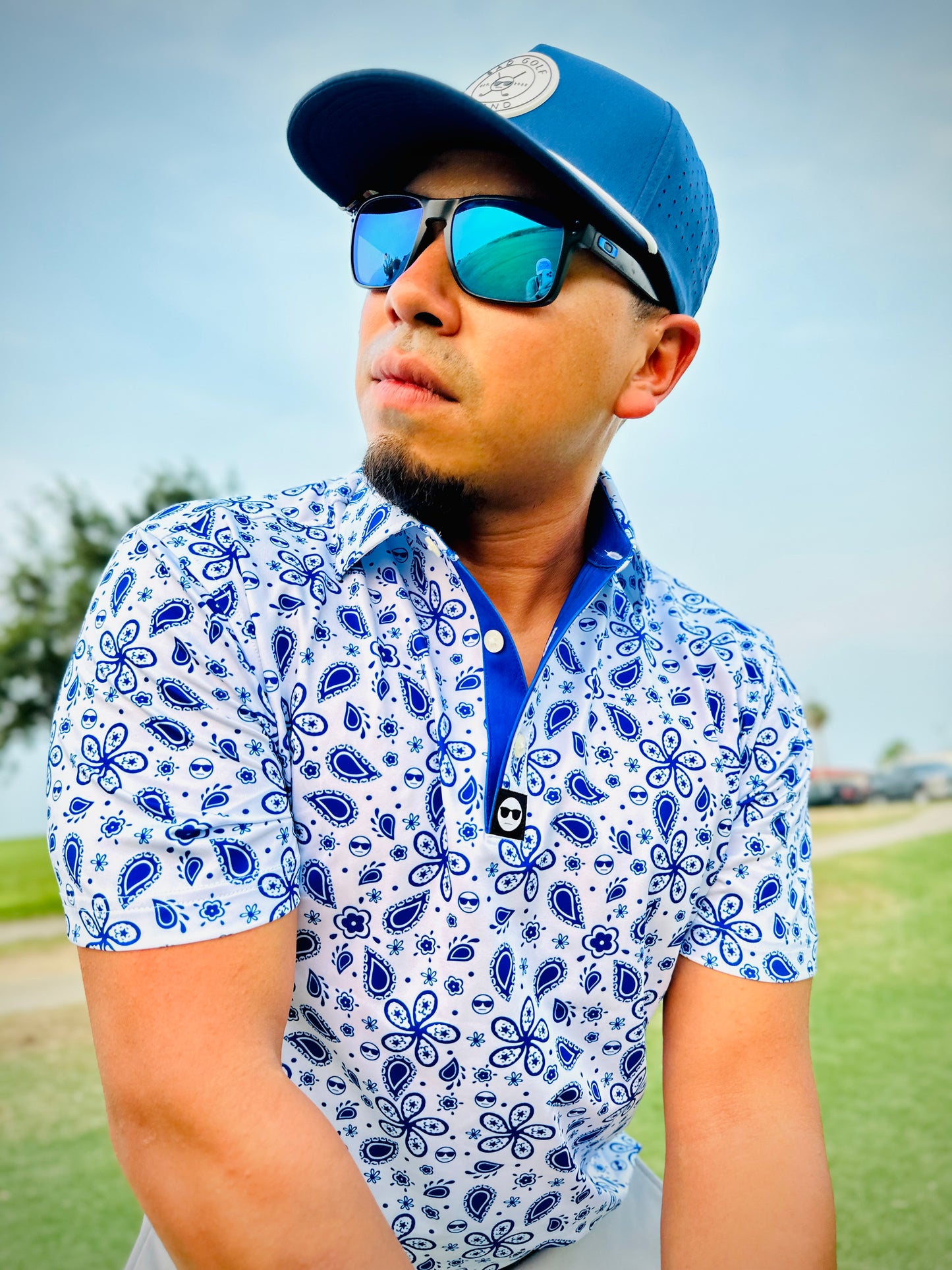 Blue Paisley