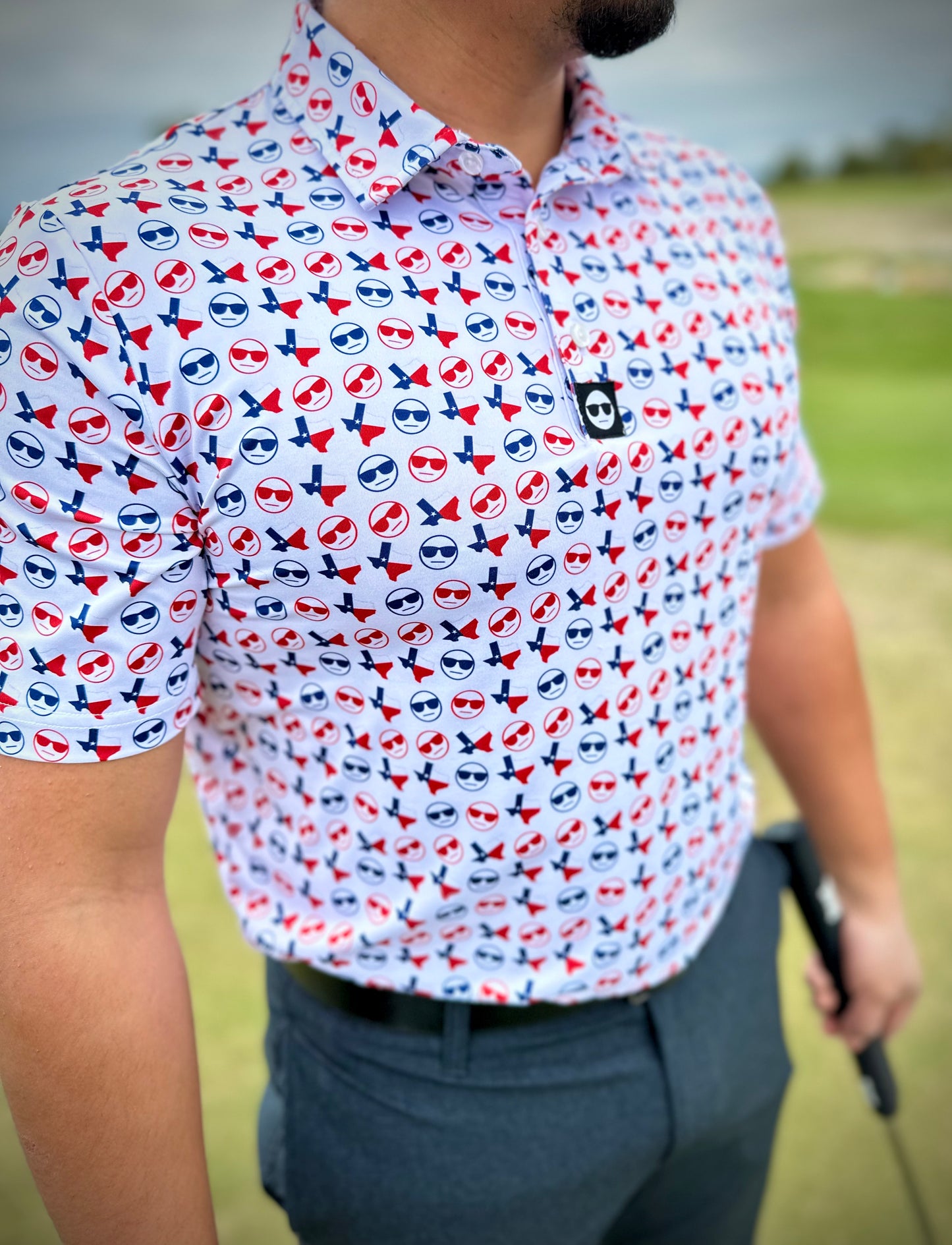 Spandex Big Tex Shirt | Big Tex Polo | BAD GOLF BRAND