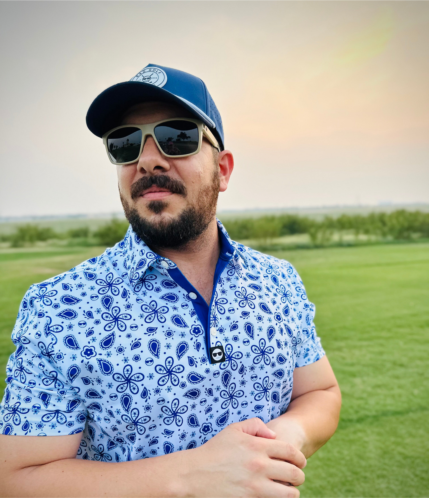 Blue Paisley