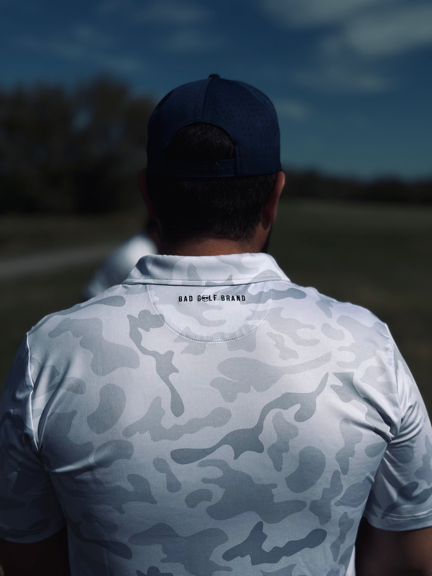 Blue Glacier Polo | Mercerised Pique Polo | BAD GOLF BRAND