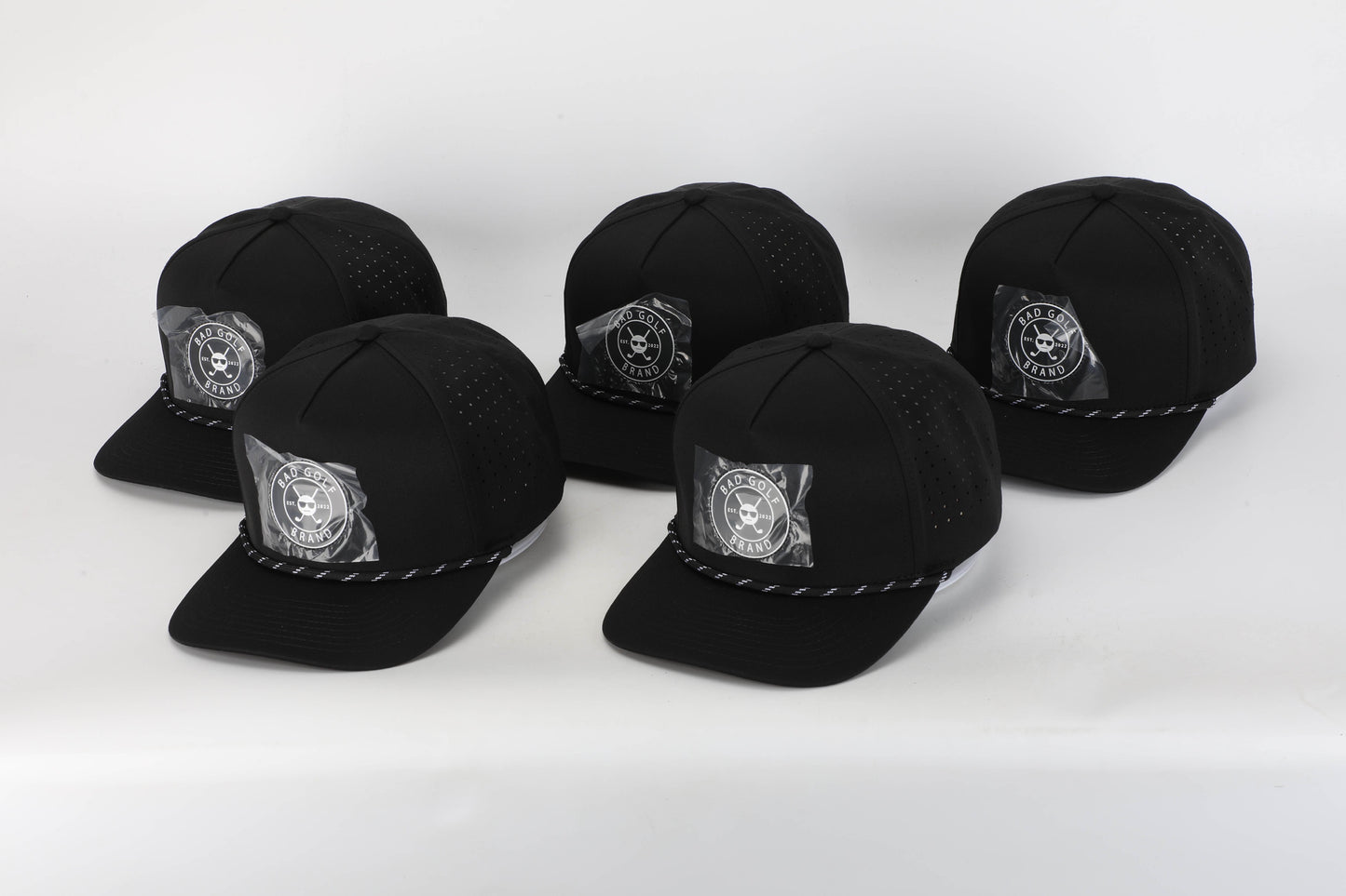 Black Out Hat | Blackout Fitted Hat | BAD GOLF BRAND