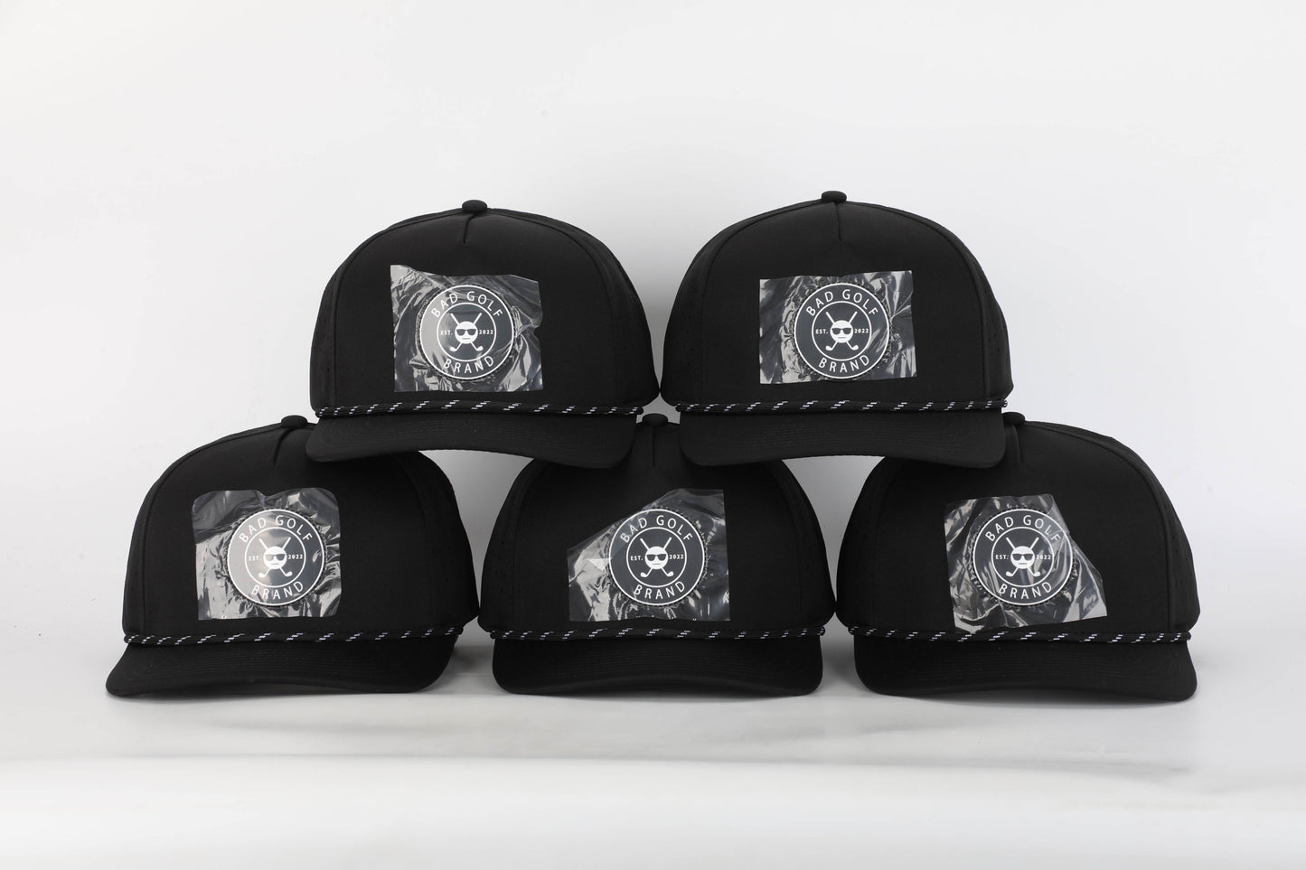 Black Out Hat | Blackout Fitted Hat | BAD GOLF BRAND