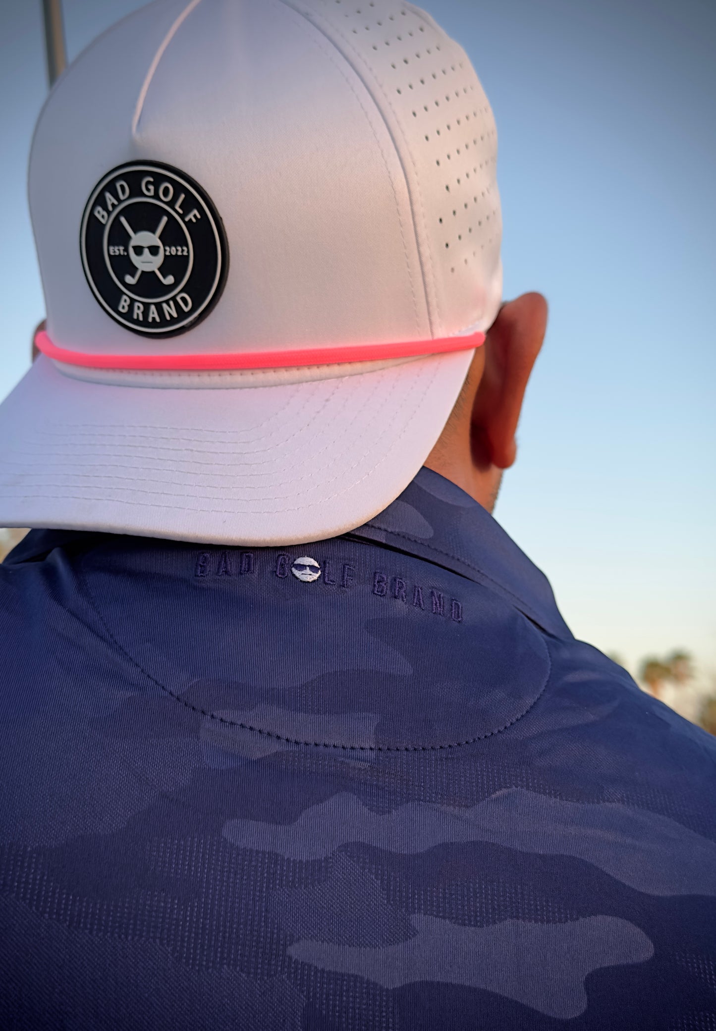 Navy Camo Polo | Camo Printed Polo