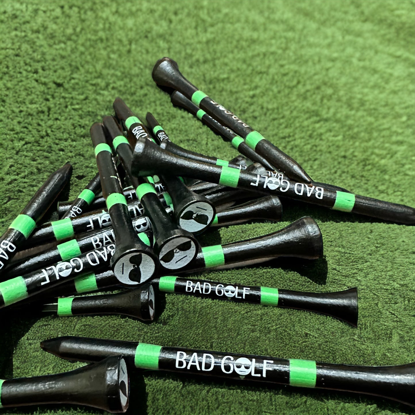 Bamboo Golf Tees | Wooden Golf Tees | BAD GOLF BRAND