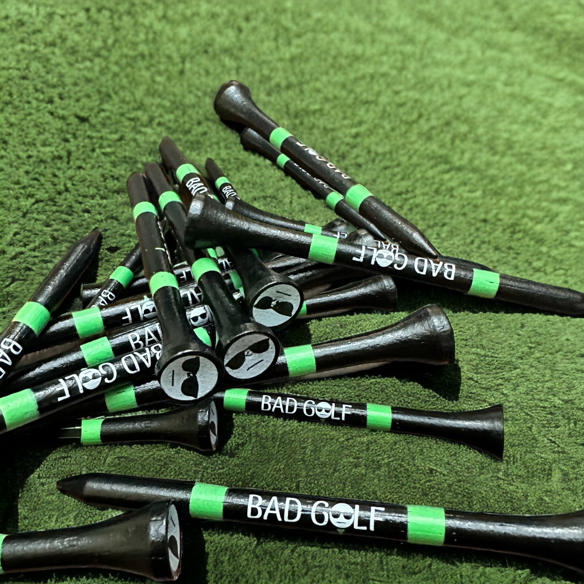 Bamboo Golf Tees | Wooden Golf Tees | BAD GOLF BRAND