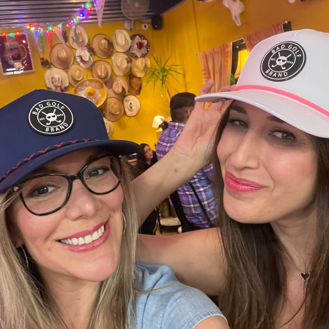 Navy Blue Hat | Navy Blue Baseball Hat | BAD GOLF BRAND