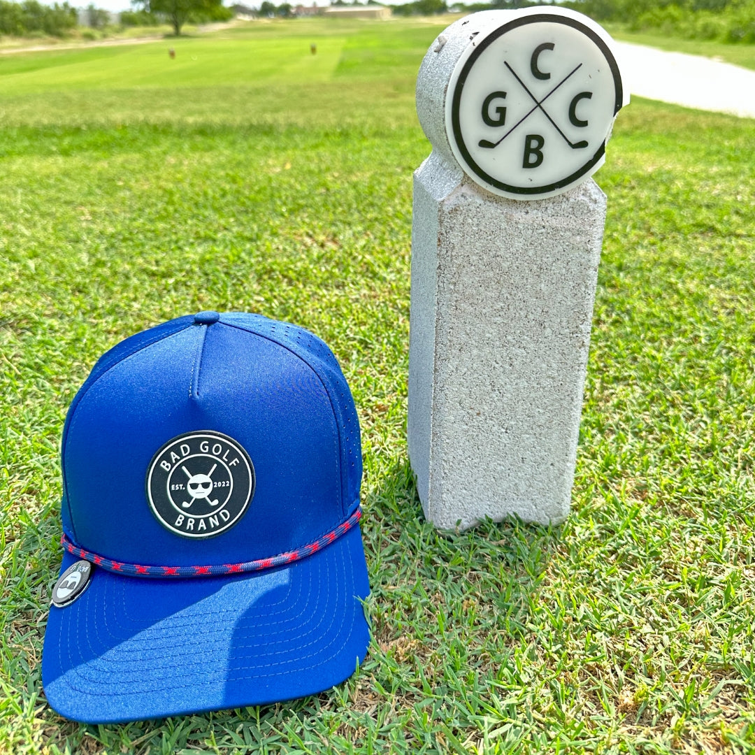 Navy Blue Hat | Navy Blue Baseball Hat | BAD GOLF BRAND