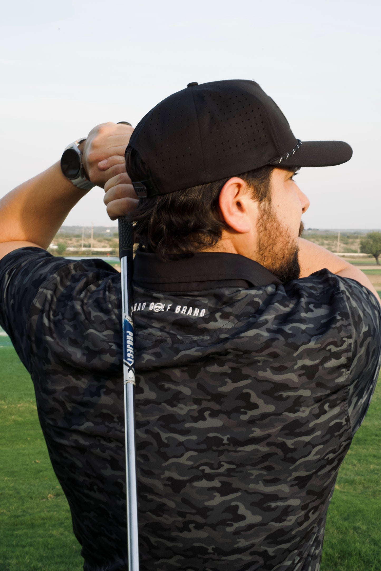 Black Camo - Classic Fit Polo