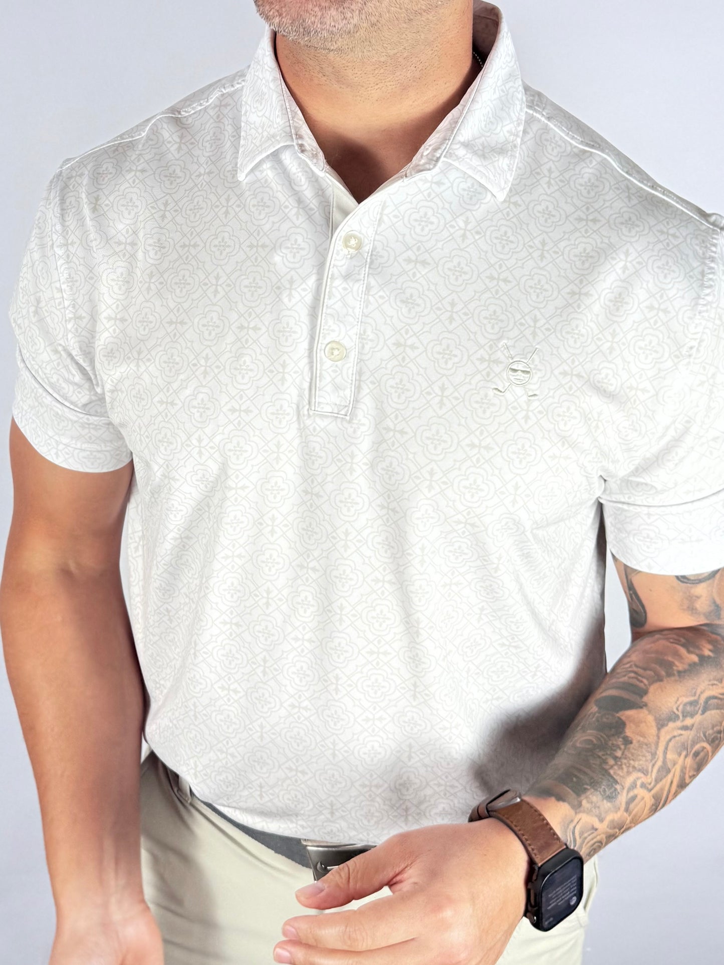 Heritage Polo - Pearl White