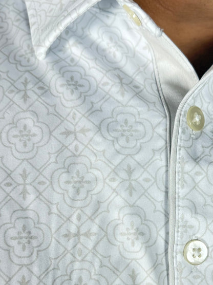 Heritage Polo - Pearl White