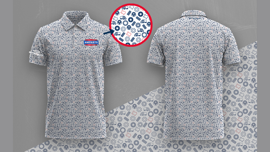 Fully Customized Polo: Stemco Themed