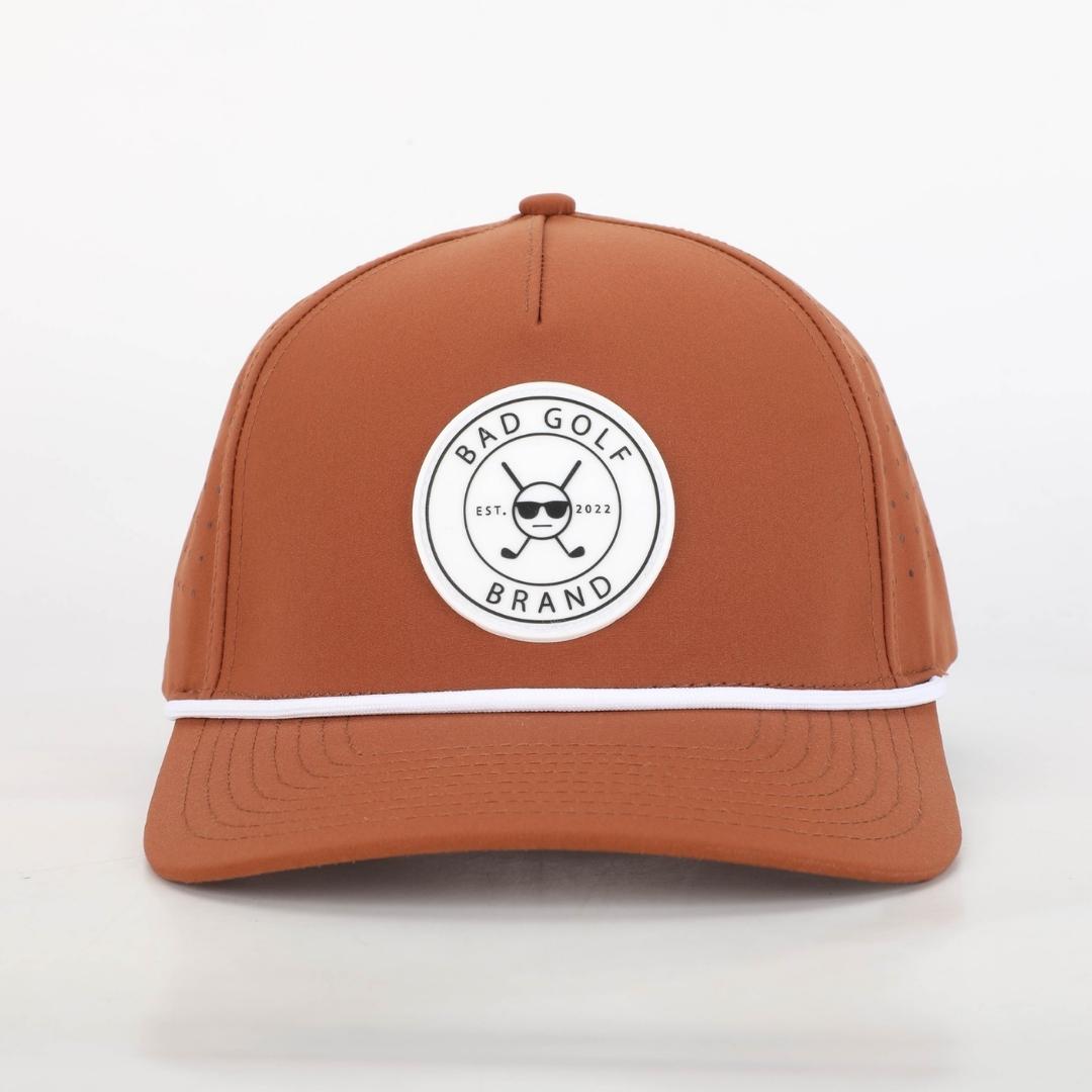 Burnt Orange Cap | Burnt Orange Hat | BAD GOLF BRAND