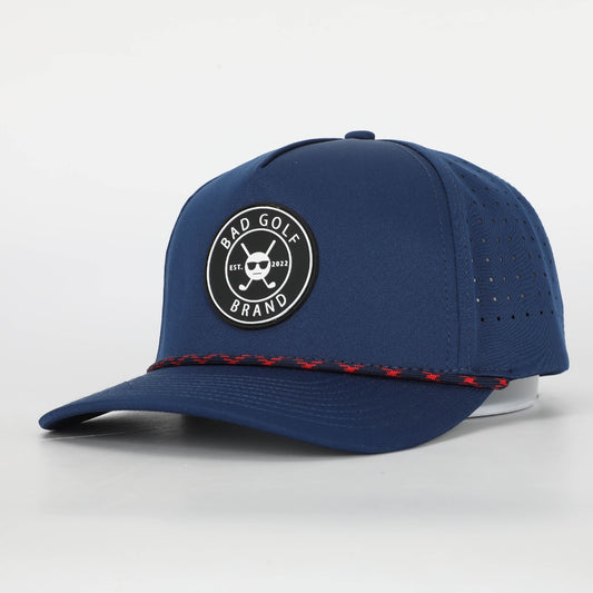 Navy Blue Hat | Navy Blue Baseball Hat | BAD GOLF BRAND