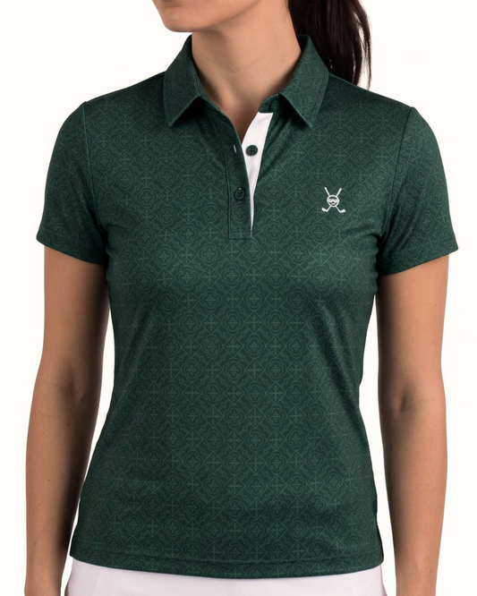 Women's Heritage Polo - Emerald Green