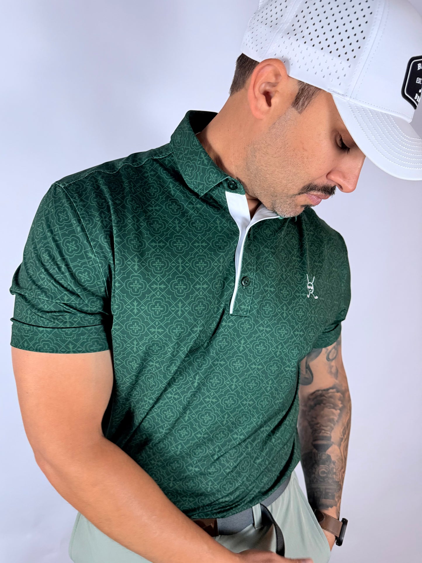 Heritage Polo - Emerald Green