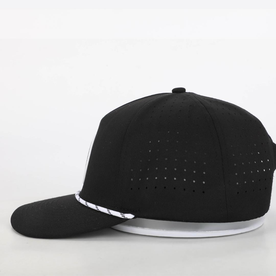 Black Baseball Cap | Classic Black Hat | BAD GOLF BRAND