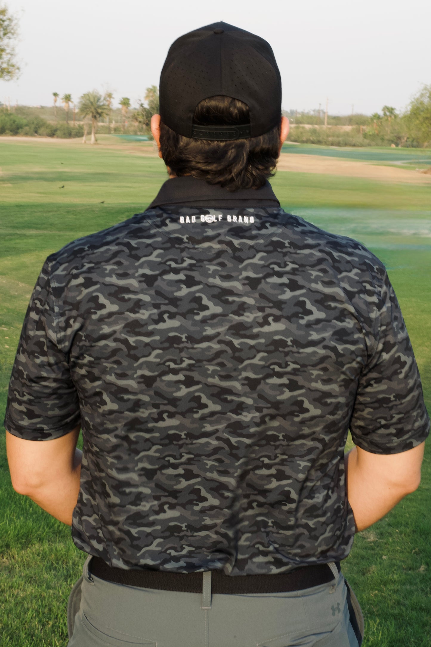 Black Camo - Classic Fit Polo