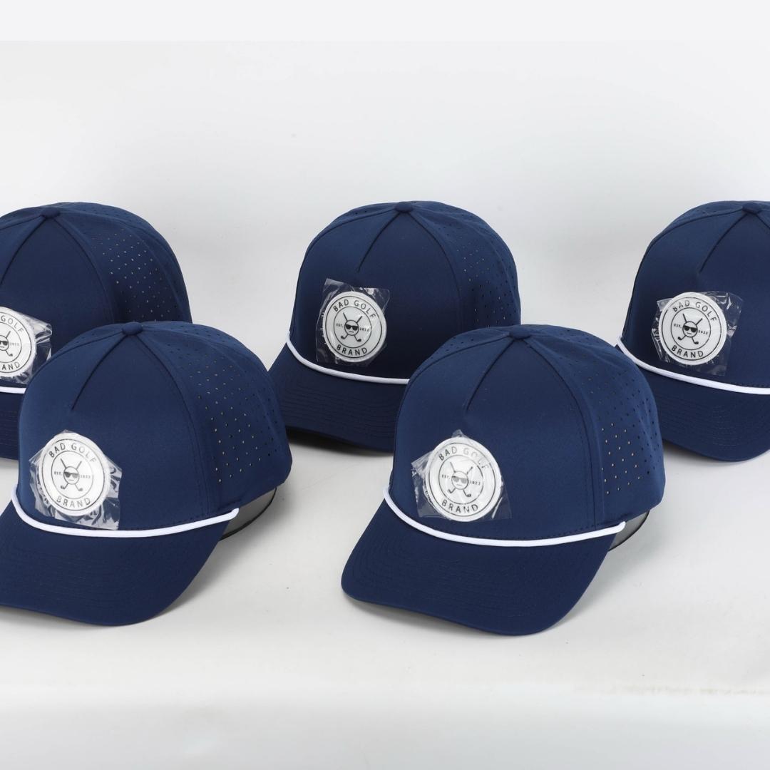 Classic Patch Hat | Navy Patch Hat | BAD GOLF BRAND
