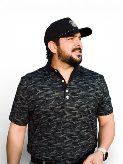 Black Camo - Classic Fit Polo