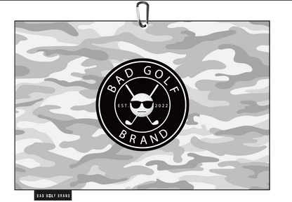 White Camo - Waffle Towel