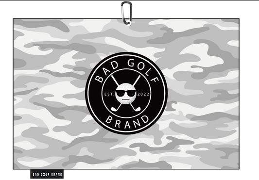 White Camo - Waffle Towel