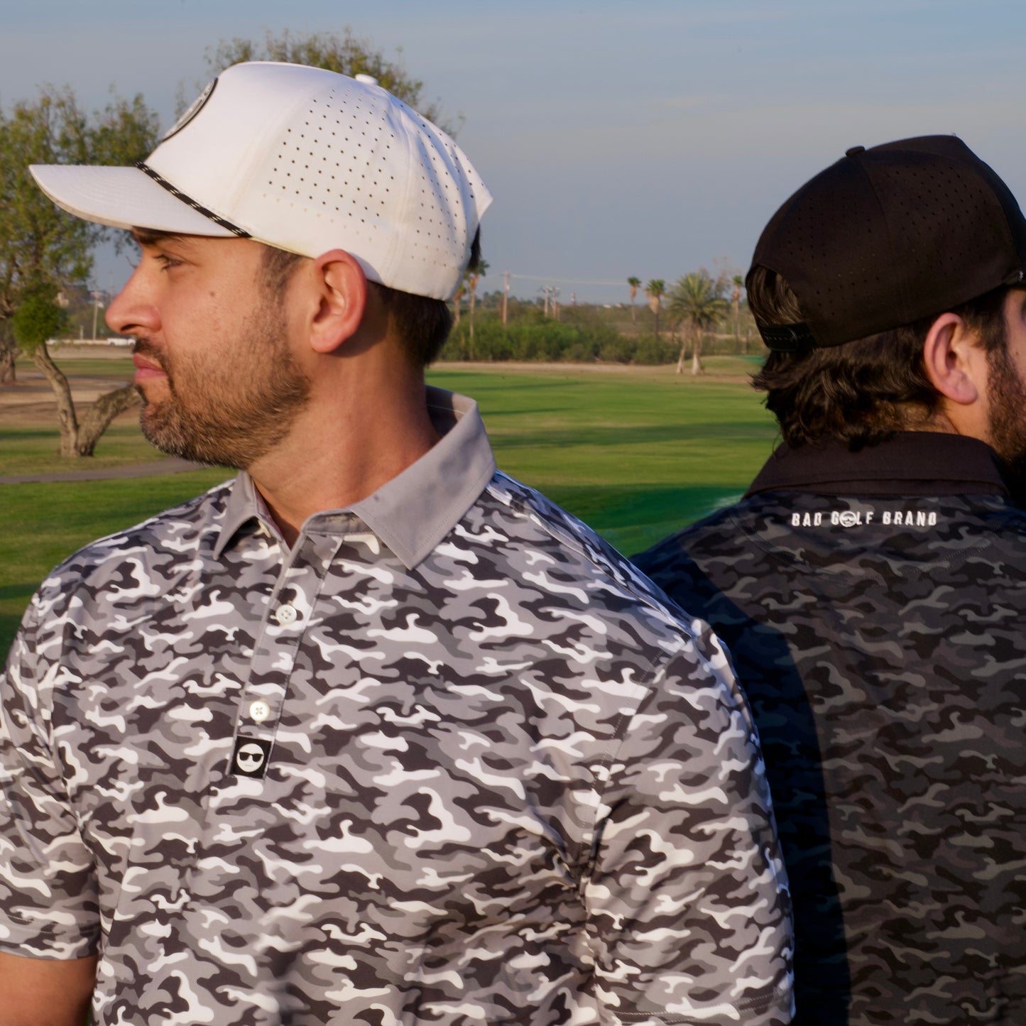 Gray Camo - Classic Fit Polo