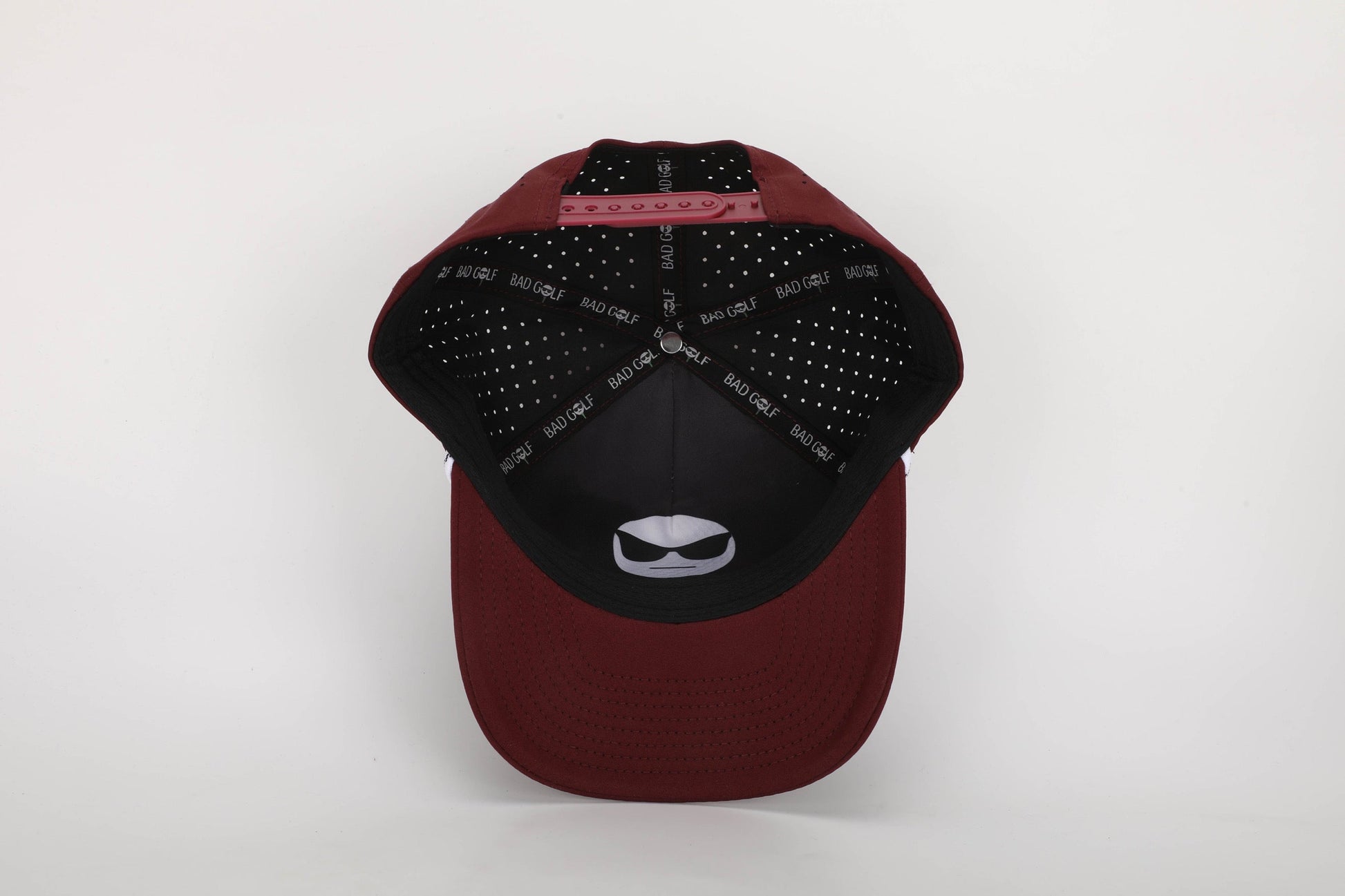 Deep Maroon Hat | Maroon Bucket Hat | BAD GOLF BRAND