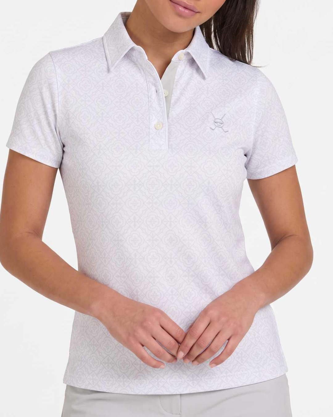 Women's Heritage Polo - Pearl White