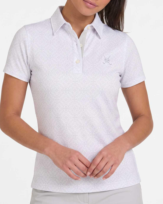 Women's Heritage Polo - Pearl White